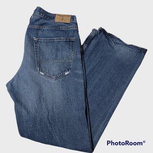 Hollister California 1922 Blue Straight Denim Men's Jeans| Size 36